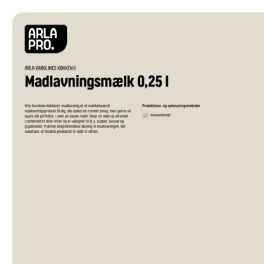 Download produktinformation