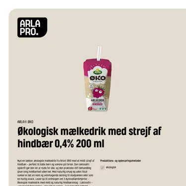 Download produktinformation