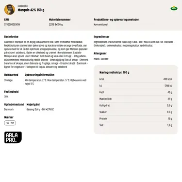Download produktinformation