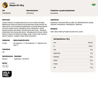 Download produktinformation