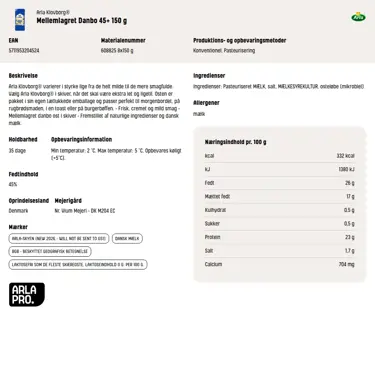 Download produktinformation