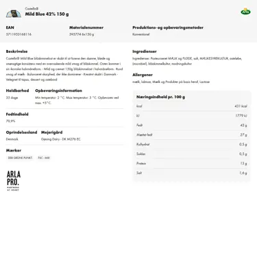 Download produktinformation