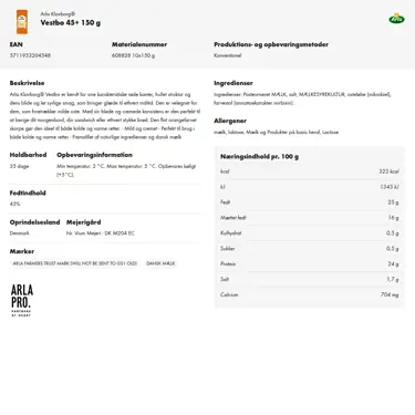 Download produktinformation