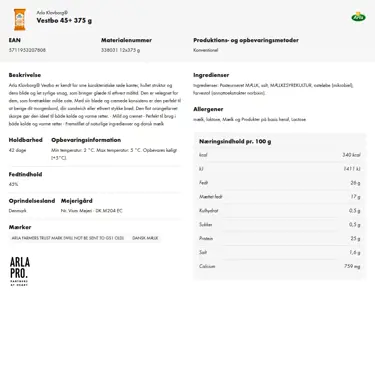 Download produktinformation