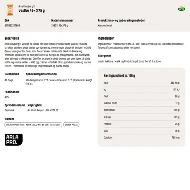 Download produktinformation