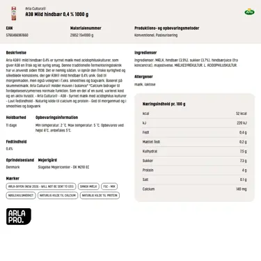 Download produktinformation