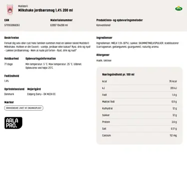 Download produktinformation