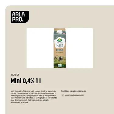Download produktinformation