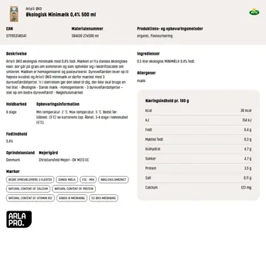 Download produktinformation