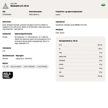 Download produktinformation