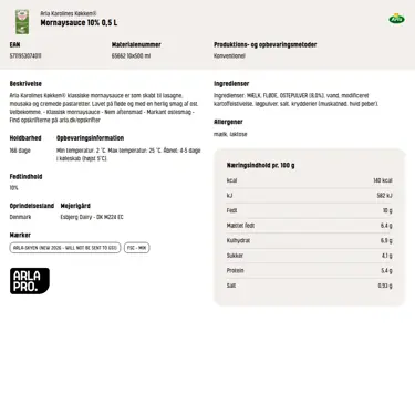 Download produktinformation