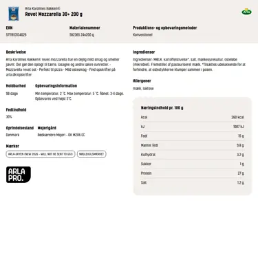 Download produktinformation