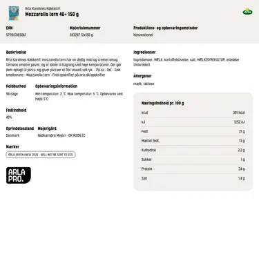 Download produktinformation