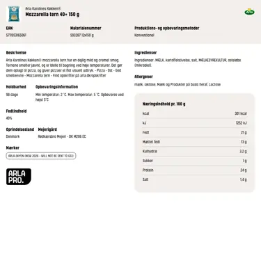 Download produktinformation