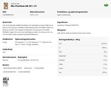 Download produktinformation