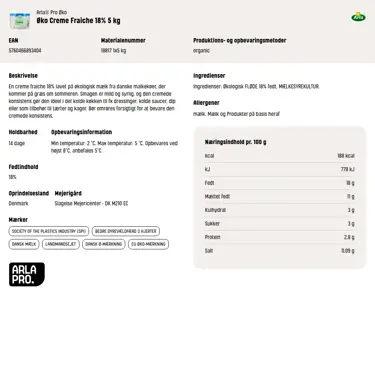 Download produktinformation