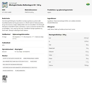 Download produktinformation