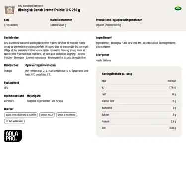Download produktinformation