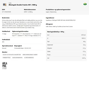 Download produktinformation