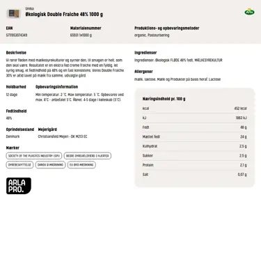 Download produktinformation