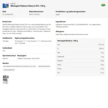 Download produktinformation