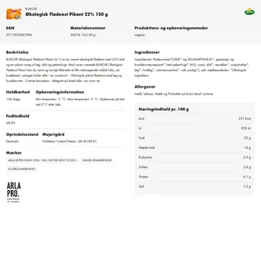 Download produktinformation