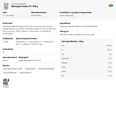 Download produktinformation