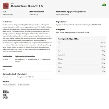 Download produktinformation