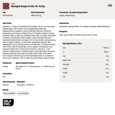 Download produktinformation