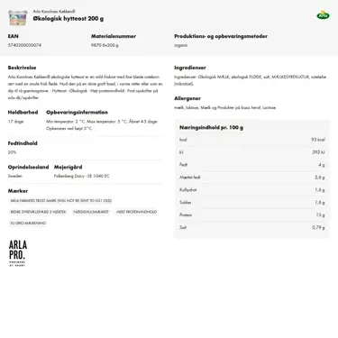 Download produktinformation