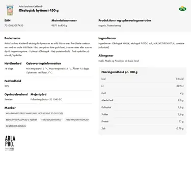 Download produktinformation