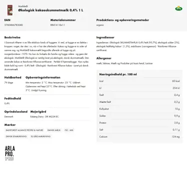 Download produktinformation