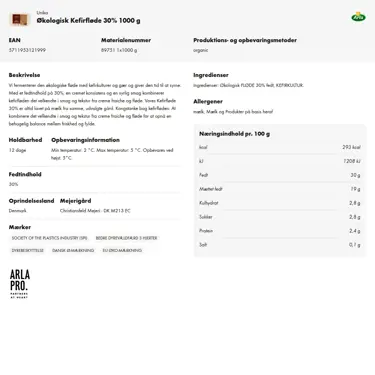 Download produktinformation