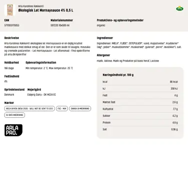 Download produktinformation