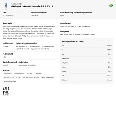 Download produktinformation