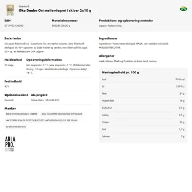 Download produktinformation