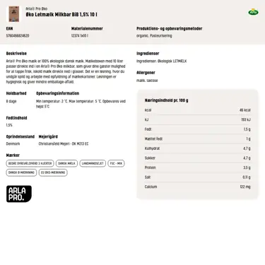 Download produktinformation
