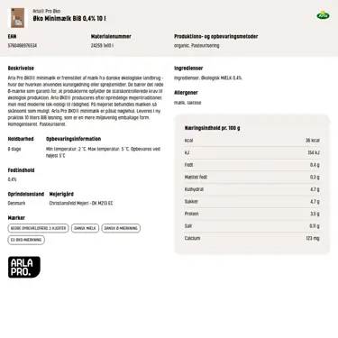 Download produktinformation