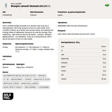 Download produktinformation
