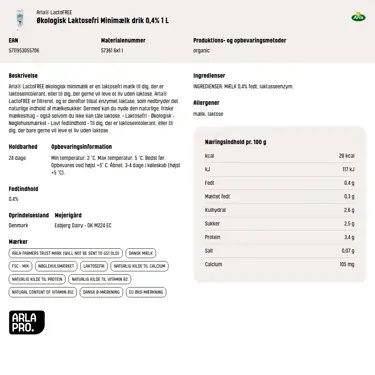 Download produktinformation