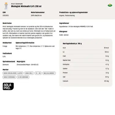 Download produktinformation