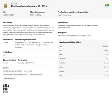 Download produktinformation