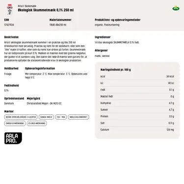 Download produktinformation