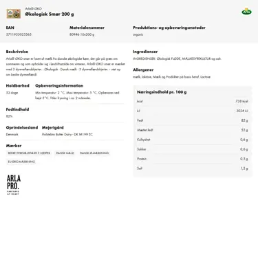Download produktinformation
