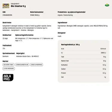 Download produktinformation