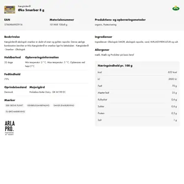 Download produktinformation