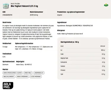 Download produktinformation