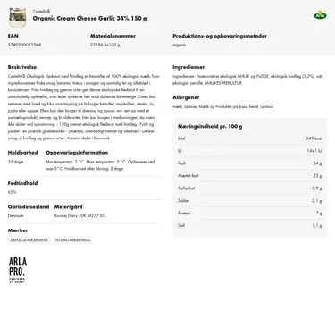 Download produktinformation