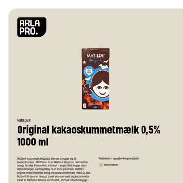 Download produktinformation