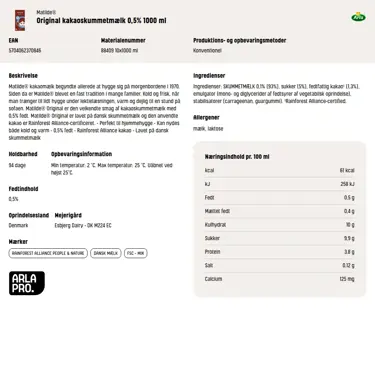 Download produktinformation